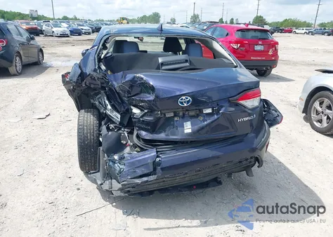 2022 Toyota Corolla Hybrid Le из США, поврежденный, VIN JTDEAMDE2NJ048374